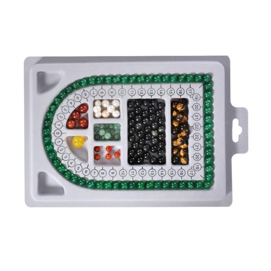 Bead Design Board DIY Jewelry Making Tray Flocked Bead Organizer