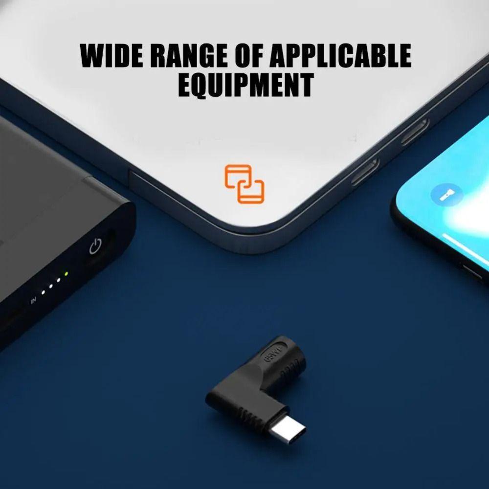 Type-C Male Laptop Power Adapter DC Female Laptop Power Connector Notebook Accessory