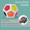 Polygonal Cube Cube Rainbow Ball Pressure Toy Stress Relief Ball Children'S Puzzle Toy Stress Resistant Fingertip Game Gift