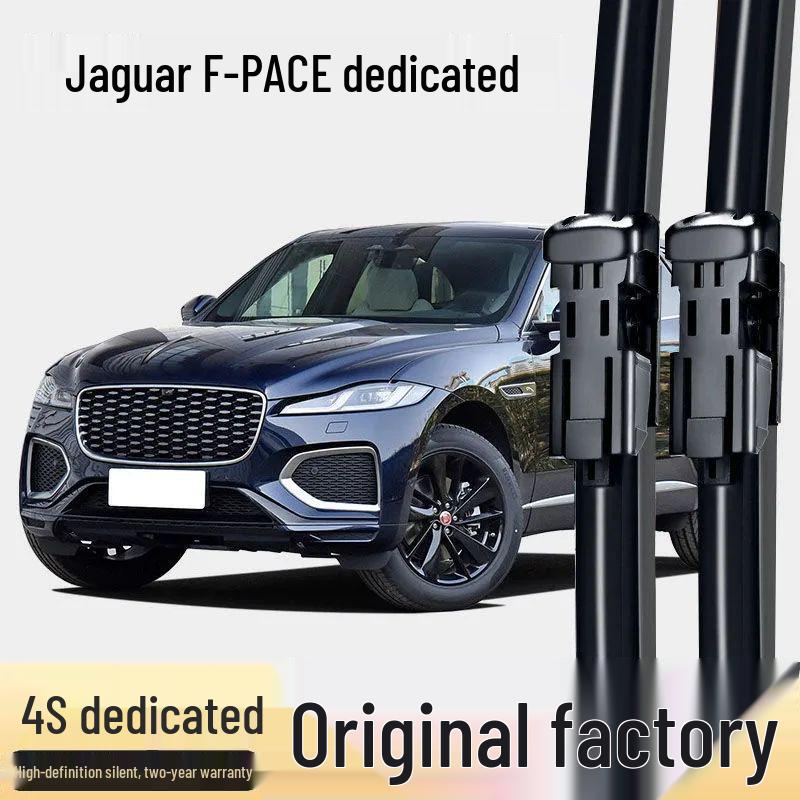 

Genuine Front & Rear Windshield Wiper Blades for 2016 Jaguar F-PACE. Front Pair