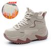9962 leather high-top shoes children's new versatile autumn and winter platform sports and leisure shoes