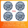 Wheel Hub Cap For Tesla Model Y Juniper 2025+ Car Replacement Wheel Cap 19 Inch Performance Automobile Hubcap Cover Accessories