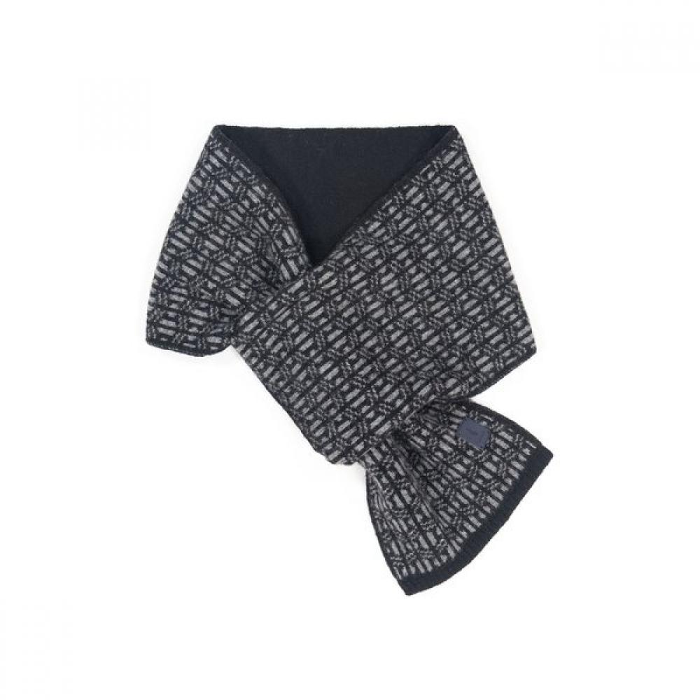 

Vanbrough Cashmere 100 Allover Petit Muffler Bpftm1006 Bk Single option