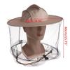 Bee Keeping Professional Beekeepers Hat With Wide Brim Face Thickening Sunscreen Half-Length Professional Bee Keeping Supplies
