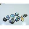 395Cts.Natural Labradorite Multi Fire Mix Cabochon Loose Gemstone 08 Pcs Lot LL-1005