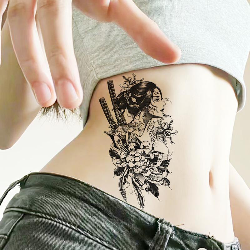 Wasserdichtes Ganzarm Totemsymbol Tattoo Aufkleber Set