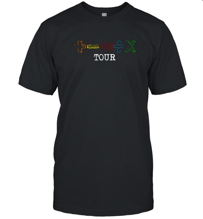 Ed Sheeran Mathematics Tour 2024 Event Shirt Unisex T-Shirt M