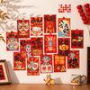 15pcs/set Chinese Style Spring Festival Couplets DIY Blessing Greeting Cards  for Wall Door