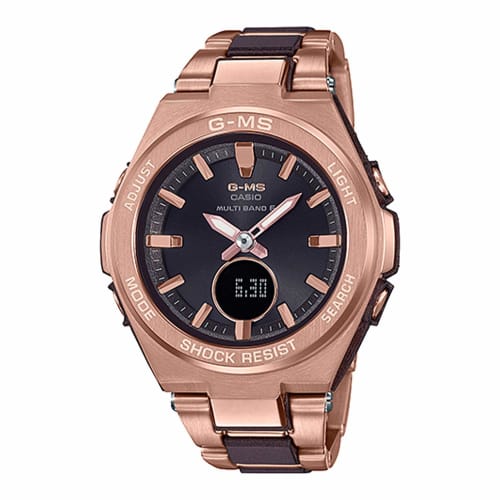 

Casio Watch Babygie [] G-MS Radio Solar MSG-W200CG-5AJF женские розовые