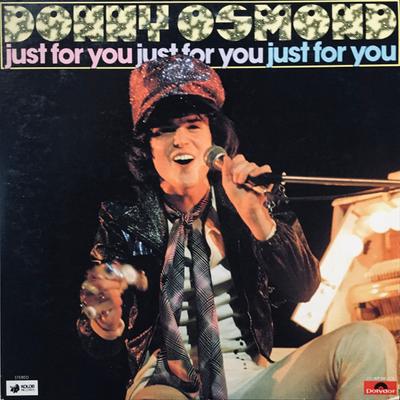 Disque vinyle DONNY OSMOND - Just For You MP99178 POLYDOR 1976 Japon Pop Usagé