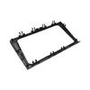 Black Made With ABS Car Stereo Fascia Frame Panel For Easy Installation Stylish Car Radio Fascia Black