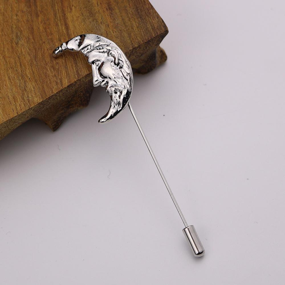 Elegant Lapel Pins Gifts For Men Classic Metal Pins Suit Brooch Luxury Women's Brooch Suit Accessories Gentleman Wholesale