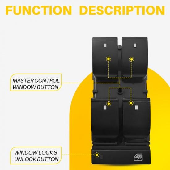 Left Right Window Control Mirror Door Lock Switch For Chevrolet GMC 2007-2013 EK