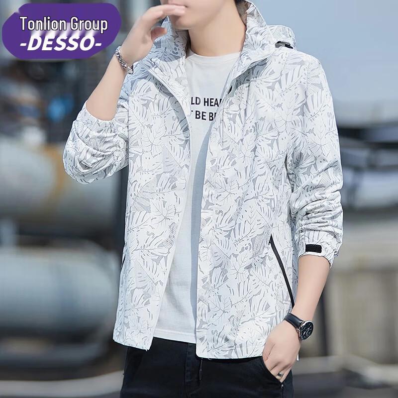 

DESSO Unisex Hooded Waterproof Outdoor Jacket 2XL