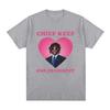 Rapper Chief Keef for President T Shirt Men Fashion Casual Short Sleeve T-shirt Aesthetic Vintage Oversized T-shirts Streetwear
