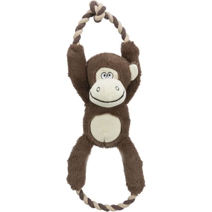 Jouet Peluche - Trixie - Singe - Marron - Résistant - Pour Chien