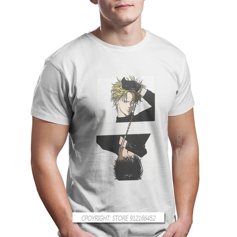 Banana Fish Lynx Okimura Eiji Unisexga Aime Tshirts For Unisex Asheiji Edit Ofertas Graphic Oneck Cotton Streetwear