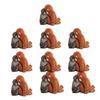 10 Sheets Funny Monkey Hugging Plush Toy Stickers Quirky Vinyl Decals for Laptops Water Bottles Luggage Skateboards Waterproof DIY Crafts