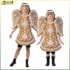 Costume Ange de Noël en Pain d'Épice Tenue Cosplay Éponge Parent-Enfant Accessoire de Spectacle
