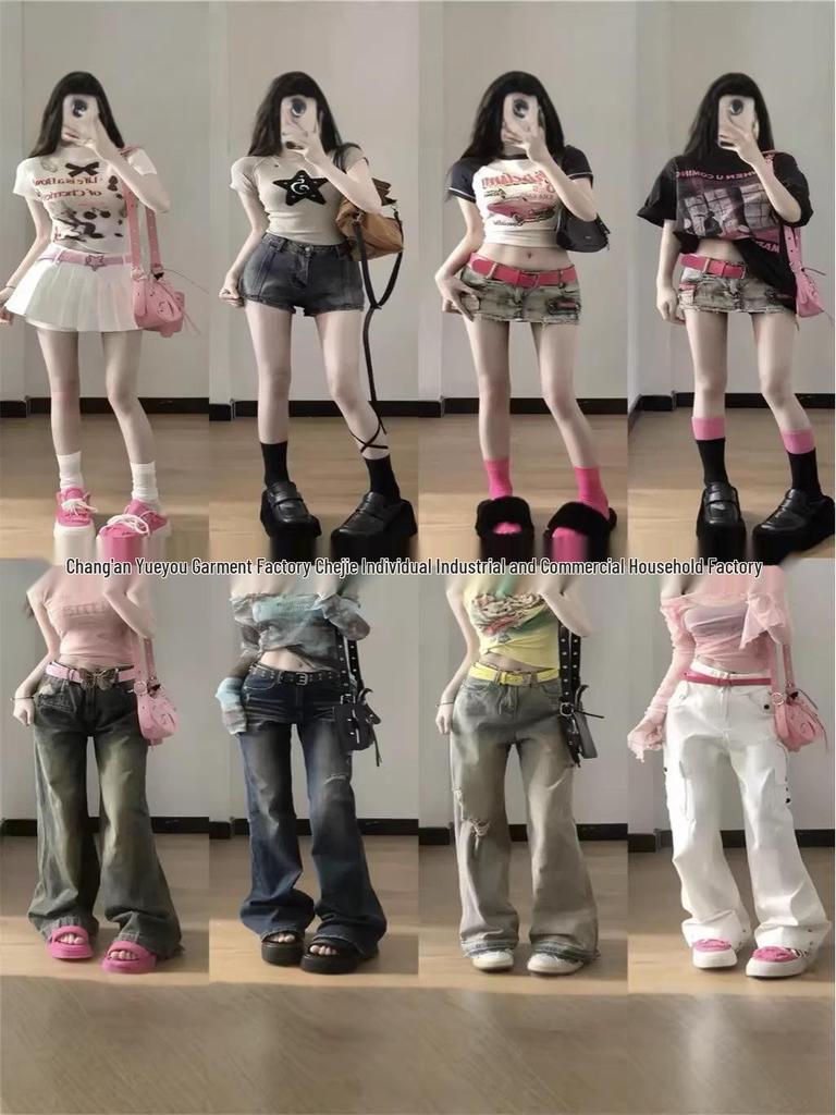 Wangdin's Women's Stylish Slimming Short-Sleeve Top – Trendy Summer Design