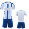 Men Short Sleeve White Soccer Jersey Set  Yellow Adult Football Uniform Man Pink  Team Soccer Shirt