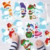 Yousheng 24Pcs DIY Christmas Tree Craft Kit for Kids Holiday Art Making Craft with Stickers Make Your Own Christmas Bookmark Xmas Party Favors