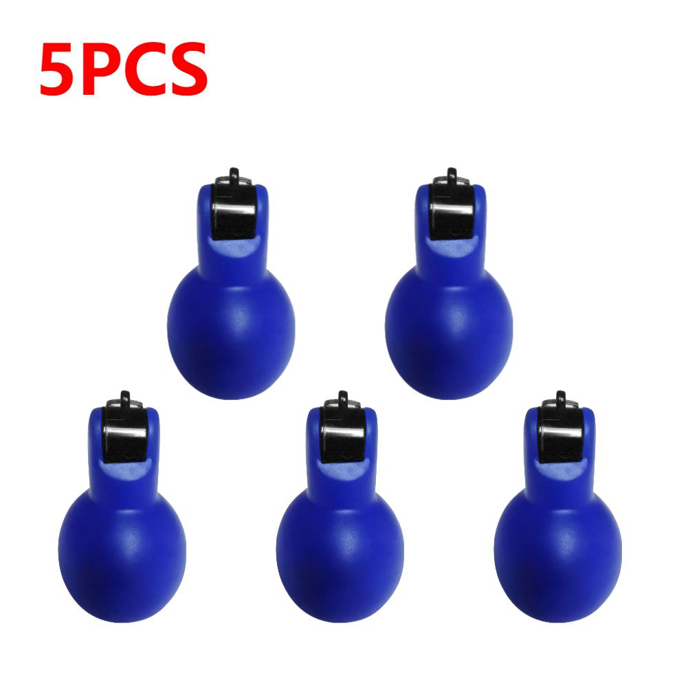 Hand Squeeze Whistle Sports Whistle Loud Crisp Sound Whistle Emergency Whistle for Indoor Outdoor Home School Sports