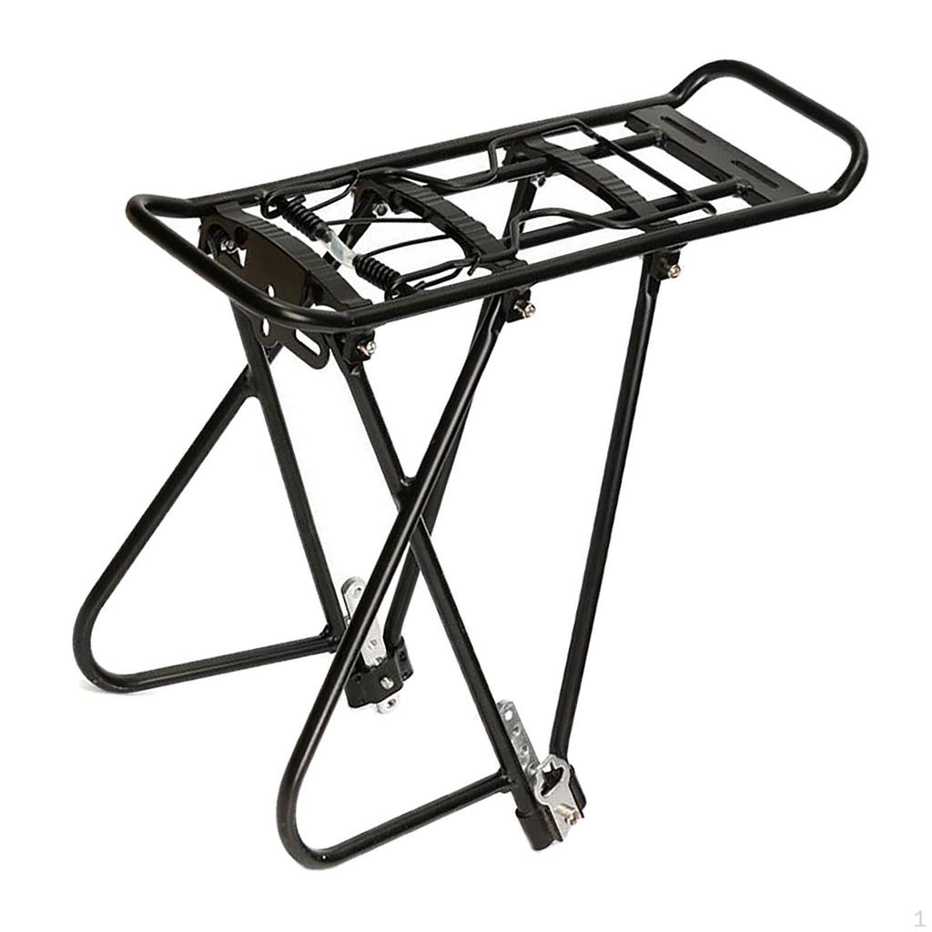 Rear Bike Rack Bicycle Carrier 55 lbs Capacity Easy to Install Mountain Road