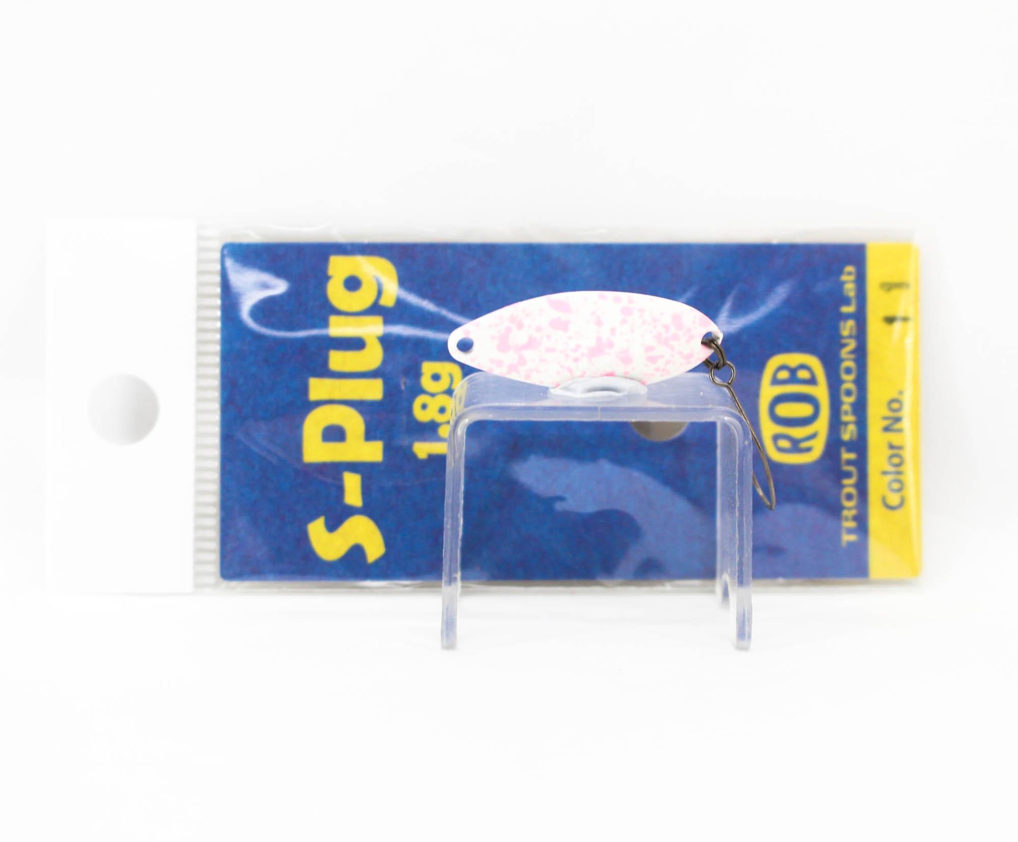 

Колеблющаяся блесна Rob Lure S Plug 1,8 грамма Тонущая приманка 11 (5852)