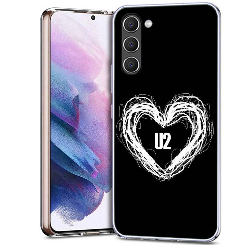Band U2 Phone Case for Samsung A54 A14 A24 A34 A17 A37 A57 A55 A35 A25 A15 A13 A23 A33 A53 A07 A05S A04S A03 A73 Galaxy Note 20