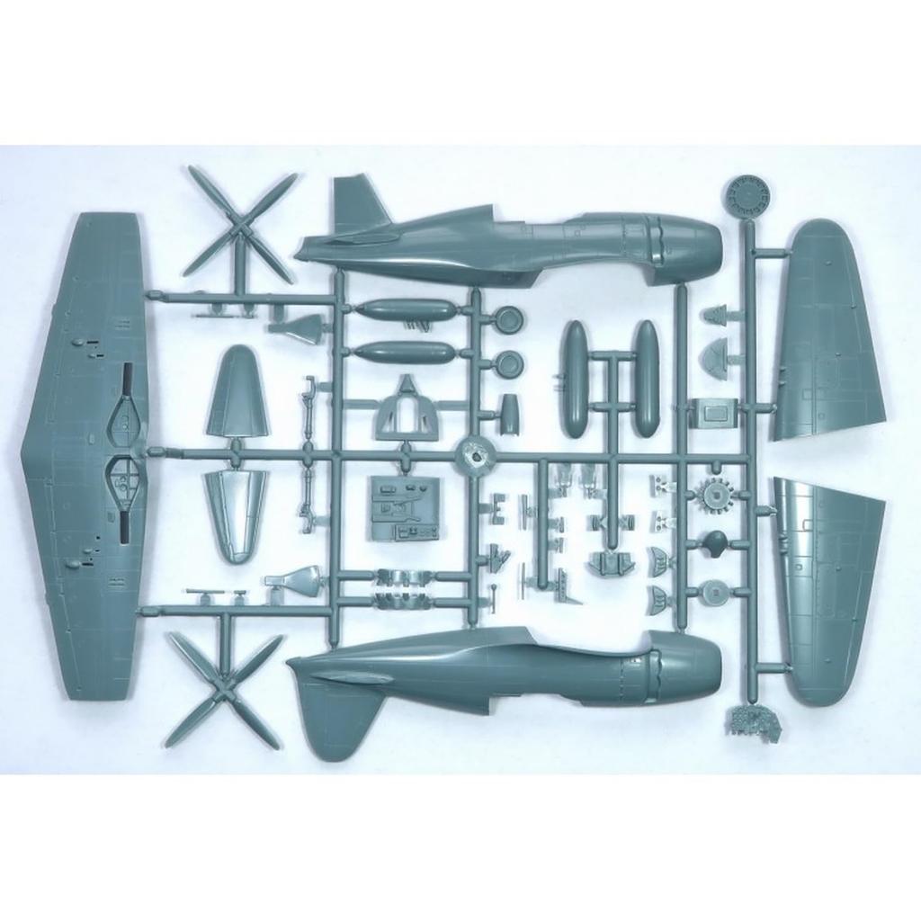 Sword Mitsubishi Raiden Type 21 Local Fighter Plastic Model Kit SWD72160 1/72