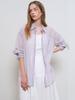 GENERALIDEA Summer Wrinkle Sheer Shirt [Lavender] / Wbe2L03531