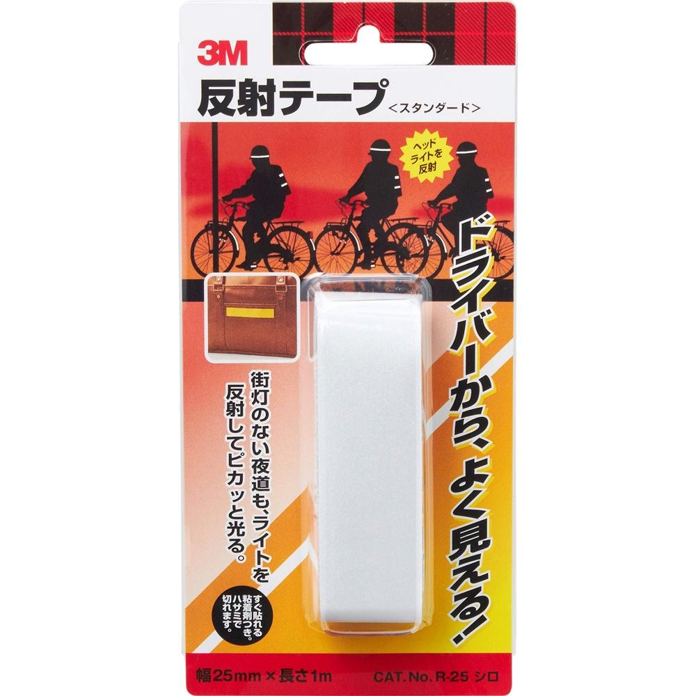 

3M Reflective Tape Standard White 25mm x 1m R25