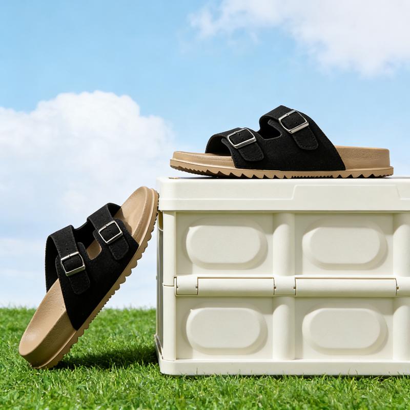 Summer Fashion Slippers Men Beach Anti-slip Breathable Outdoor Men's Thick-soled Beach Comfortable Casual Men Shoes