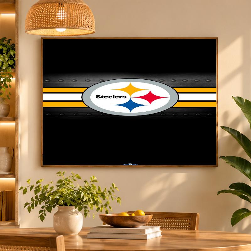 5D Diamond Painting Pittsburgh Steelers DIY Full Drill Diamond Art Kit Home Decoration