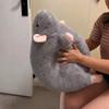 Flower Rat Doll Simulation Big Rat Plush Toy Pillow Cute Funny Guinea Pig Girl Boyfriend Birthday Gift