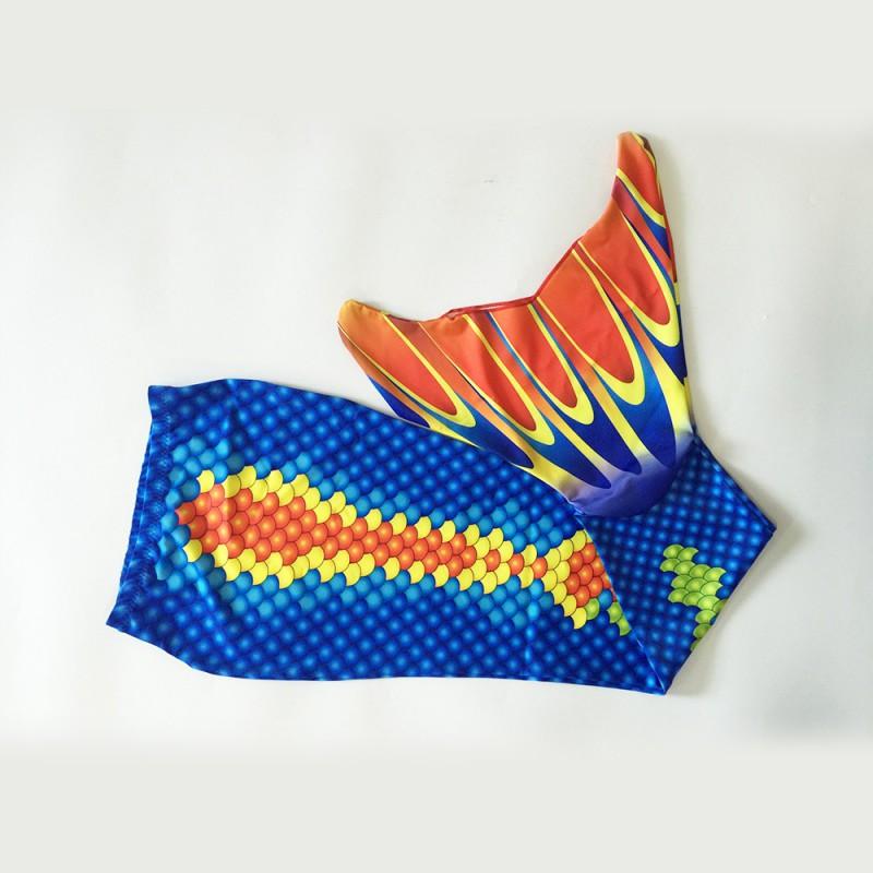 Costume da bagno da bambina sirena con stampa di squame realistiche Costume intero per bambine 12-14 anni Protezione UV Spiaggia Nuoto