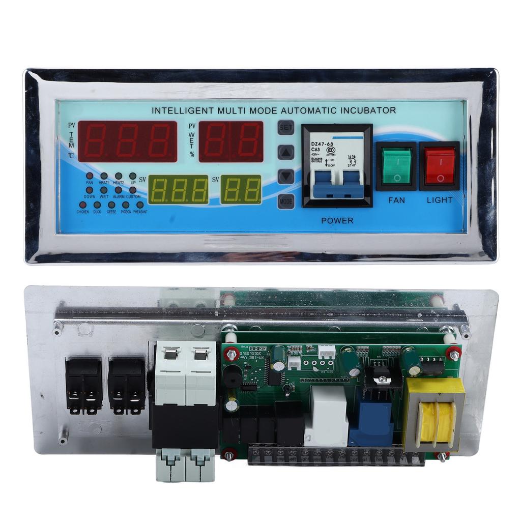 Incubator Controller Multifunction Automatic Temperature and Humidity Incubator Management System for Intelligent