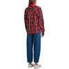 Levis X Jahan Loh Plaid Long Sleeve Shirt Women Shirts Red 18288-0000