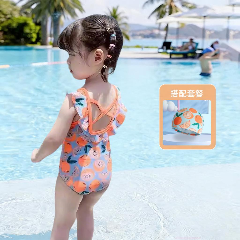 Costume da bagno intero a rapida asciugatura con protezione UV per bambina, costume da bagno per neonati e bambini per nuoto e primavera