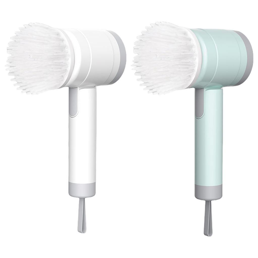 Powerful Electric Cleaning Brush USB Rechargeable Cleaner For Stubborn Stains Kitchen Bathroom Tile Floor Cleanings