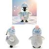 Wear Scarf Hat Penguin Plush Toy Soft Teddy For Kids Bedtime Gift