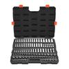 Socket Set, 104 Pieces, 9.5 Mm Drive Socket Tool Set, Metric Size from 6 To 24 Mm, Deep and Standard, Mechanic Tool Kit with Storage Case