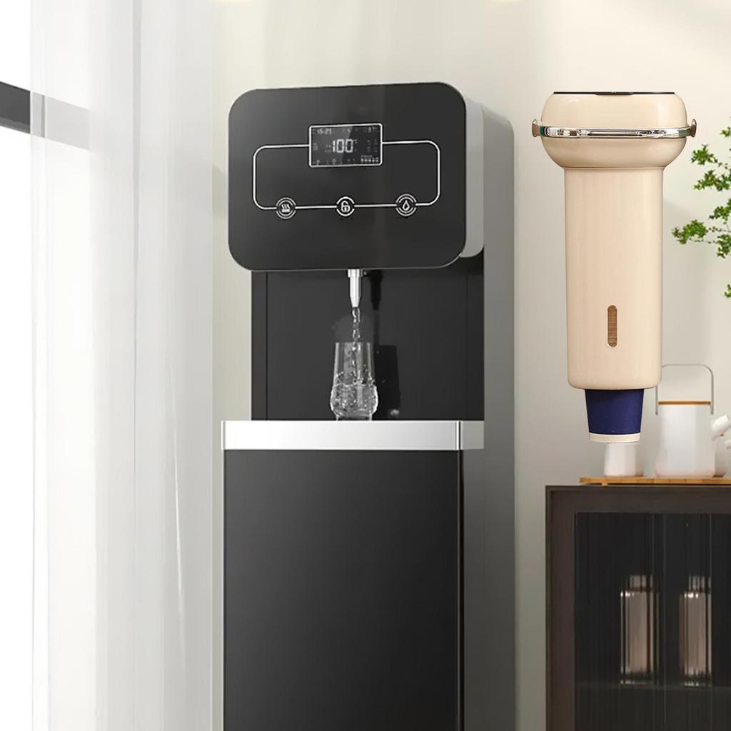 Compact Cup Dispenser for Water Cooler - Organize 40 Cups Efficiently