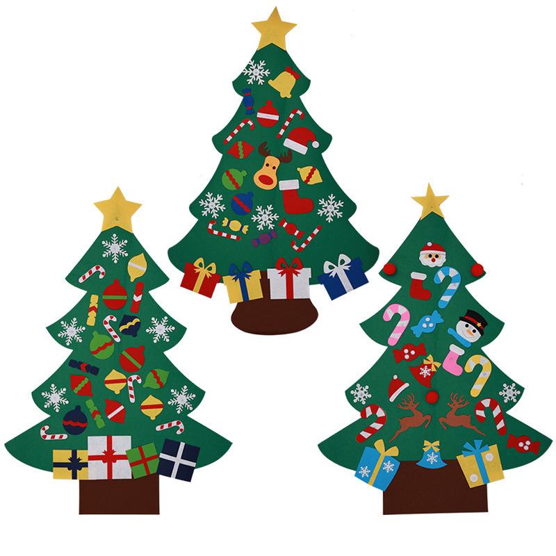 Christmas Decorations, Children'S Handmade Diy Three-Dimensional Christmas Tree Large Christmas Hanging Gifts
