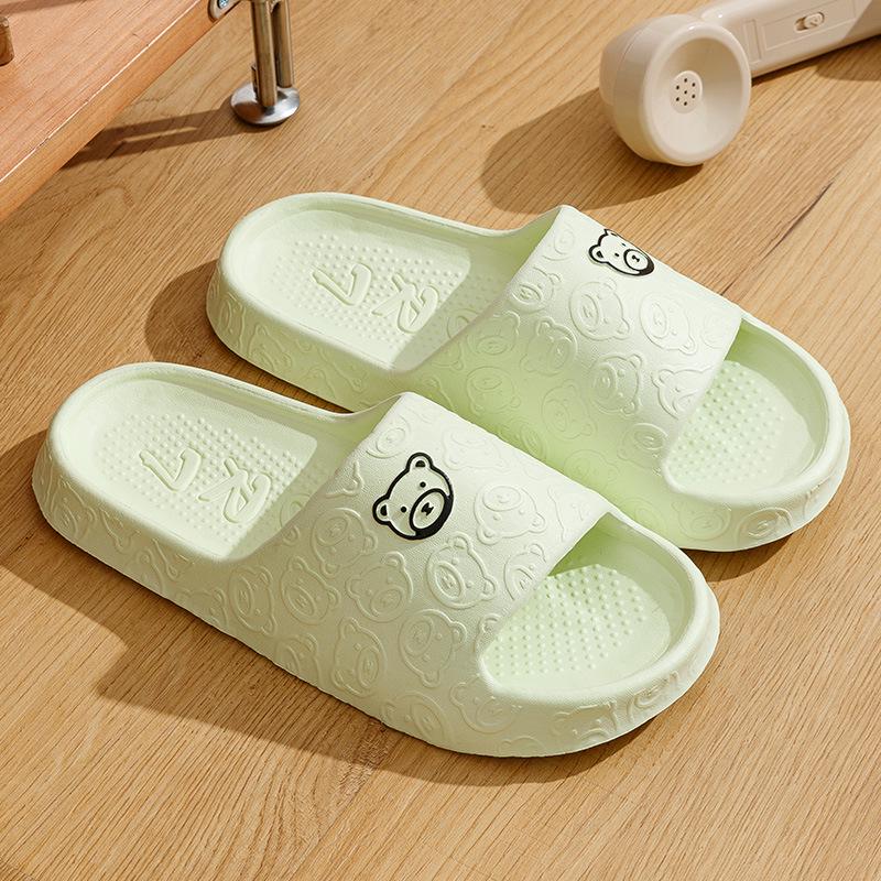 Cute EVA Non-Slip Indoor Slippers for Couples - Summer Sandals for Men & Women