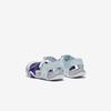 Anta Comfortable Casual Breathable Quick-Dry Low-Top Walking Shoes Baby Shoes Blue Purple Gray 312420071-1