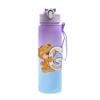 Cartoon Letter Printed Lovely A-Z 750ml Water Bottle Large Capacity Drinking Cup Portable Outdoor Sports Water Cup Children Gift