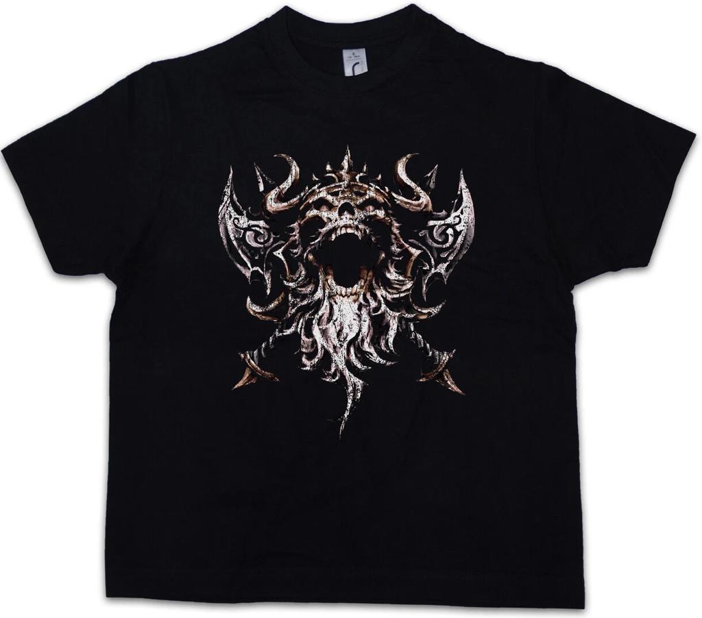 VIKING SKULL V Kids Boys kids boys T-Shirt Runes Valhalla Odin Thor Vikings Vikings