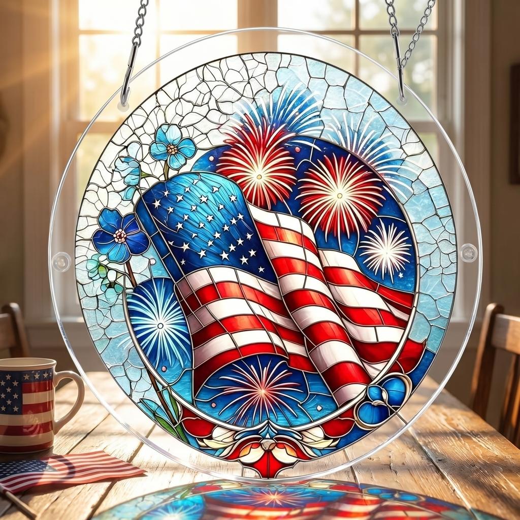 Acrylic Puzzle Can Be Hung Doors, Gardens, Indoor And Outdoor Decoration.Acrylic Puzzles Suncatcher Window Hanging